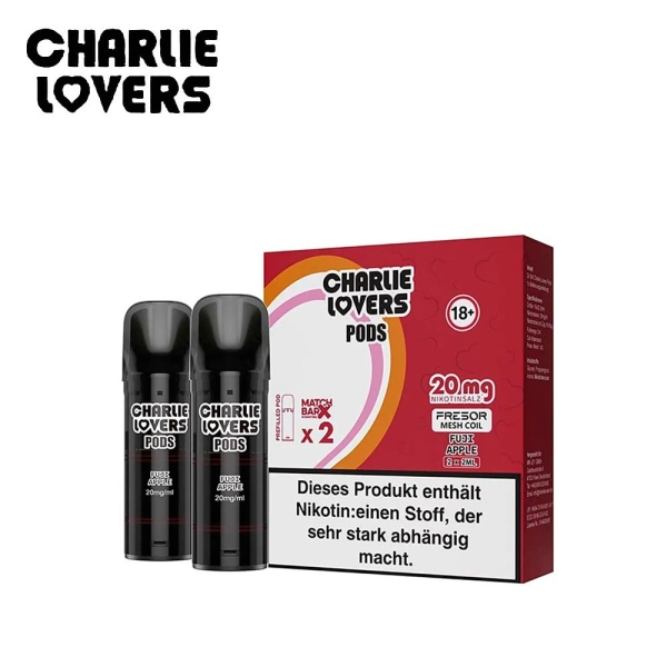 Charlie Lovers - Fuji Apple - Prefilled Pod 2ml/ Stück